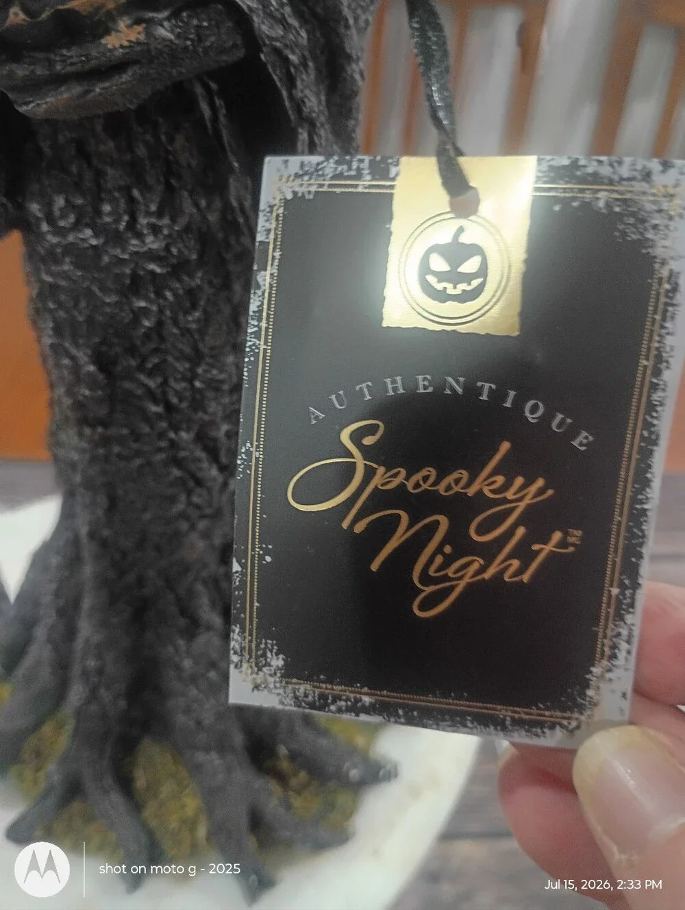 New Halloween Mossy Witch Black Gothic Witch Shadow Figure Resin Decor Statue
